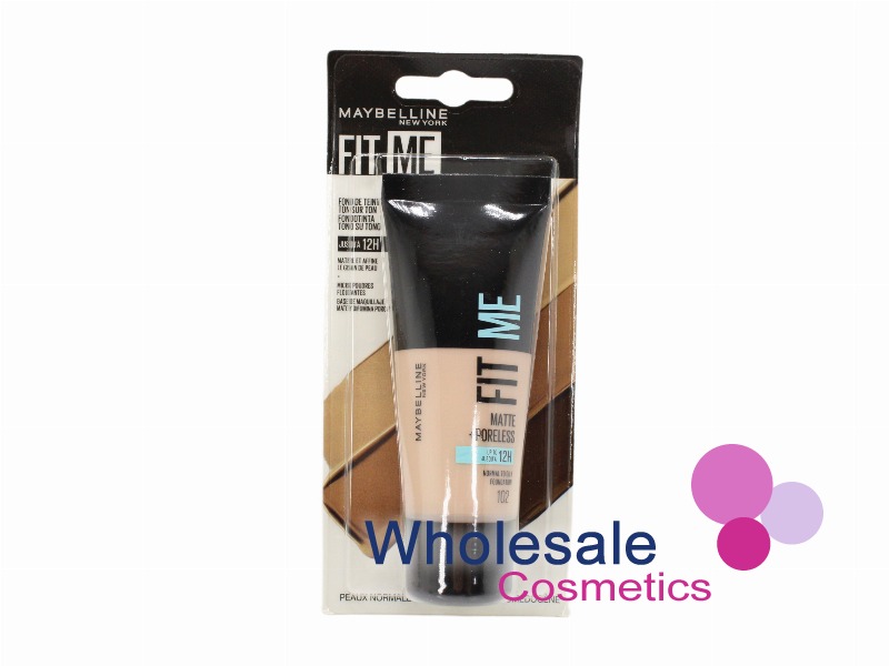 6 x Maybelline Fit Me Matte & Poreless Liquid Foundation - 102